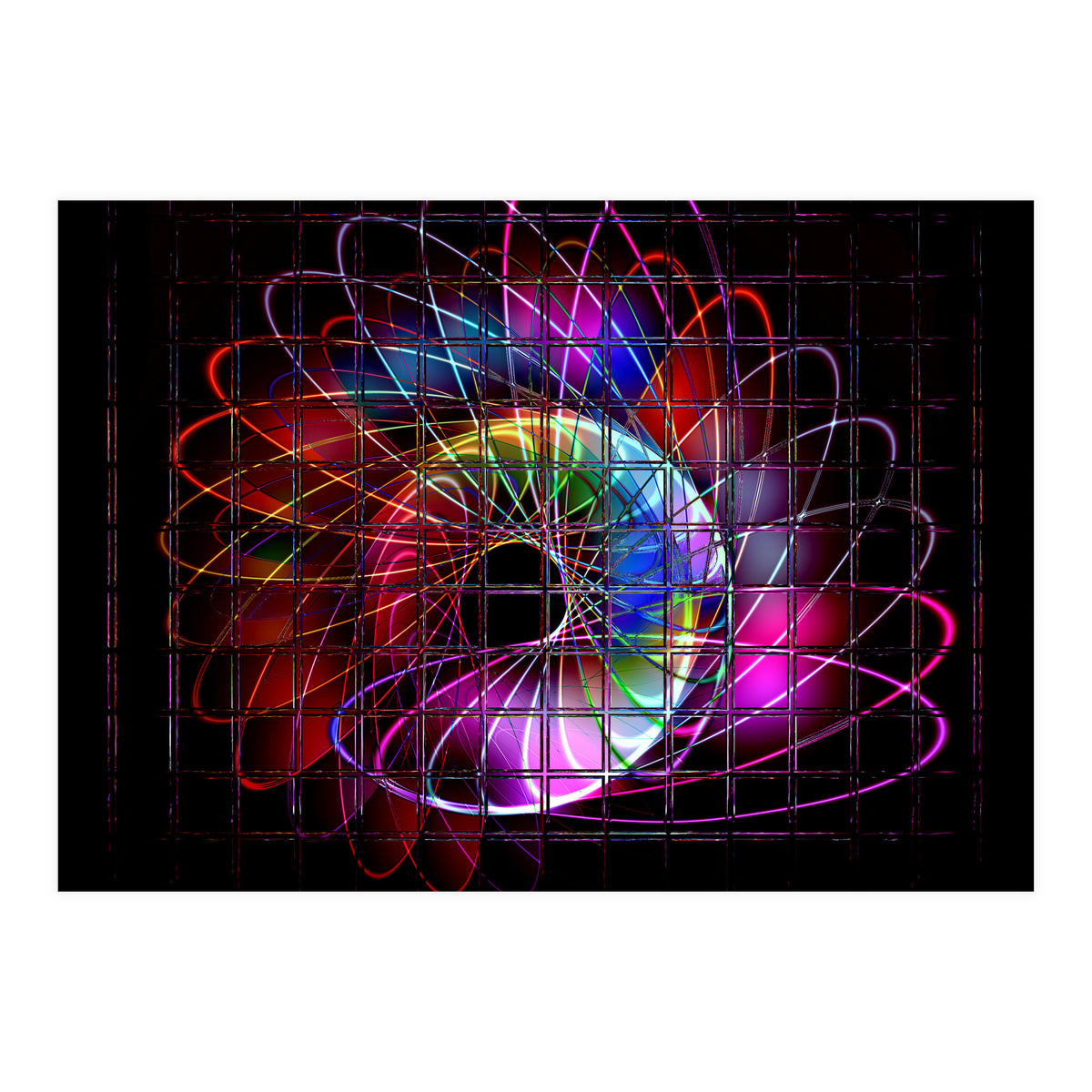 Illuminated helix #3 (Print Only)