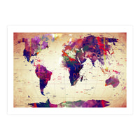 Map Of The World 3 (Print Only)