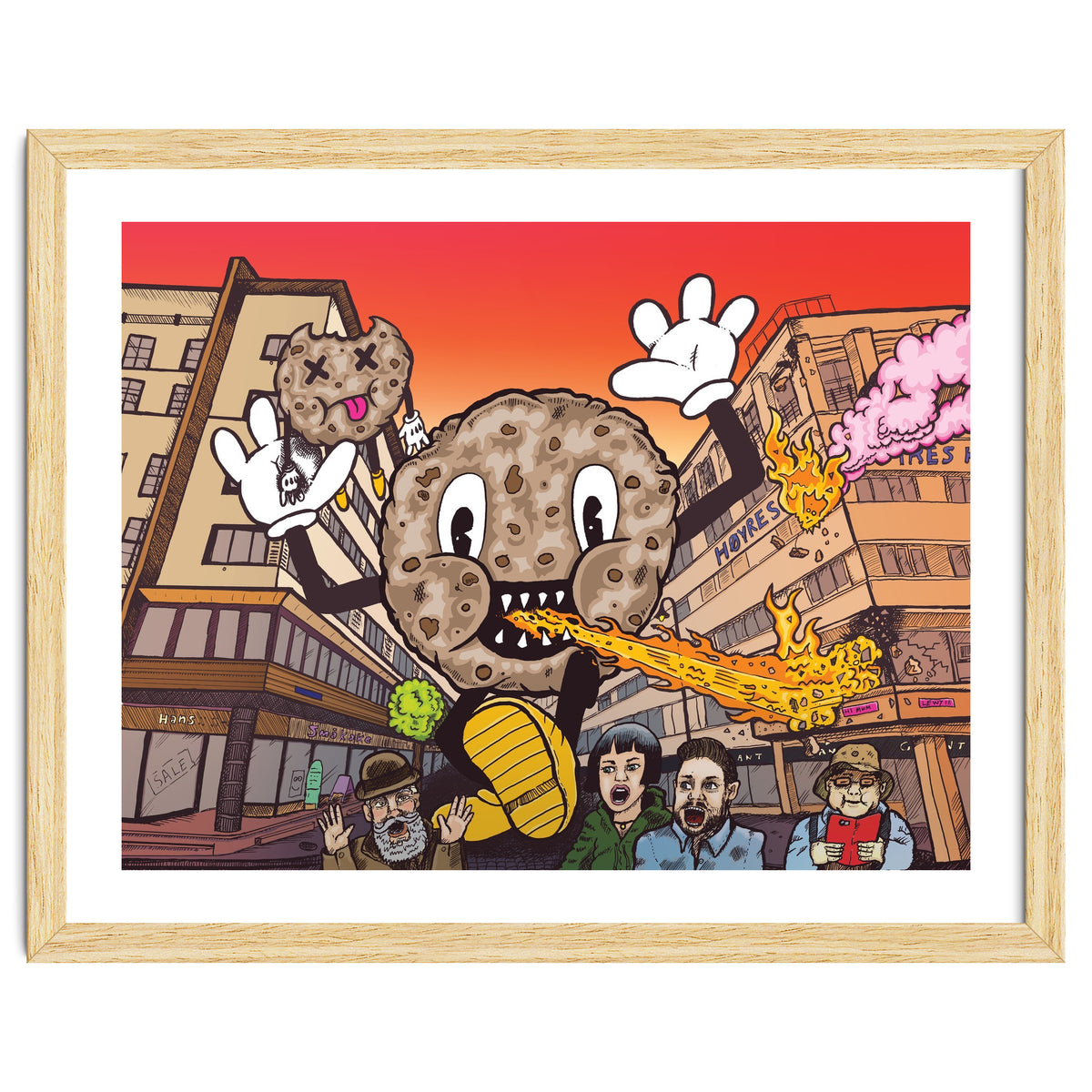 Cookie Monster 12.3% ABV Bourbon Barrel Aged Coconut Chocolate Chip Stout - Amundsen Brewery