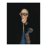 Woman Holding A Chihuahua (Print Only) thumbnail