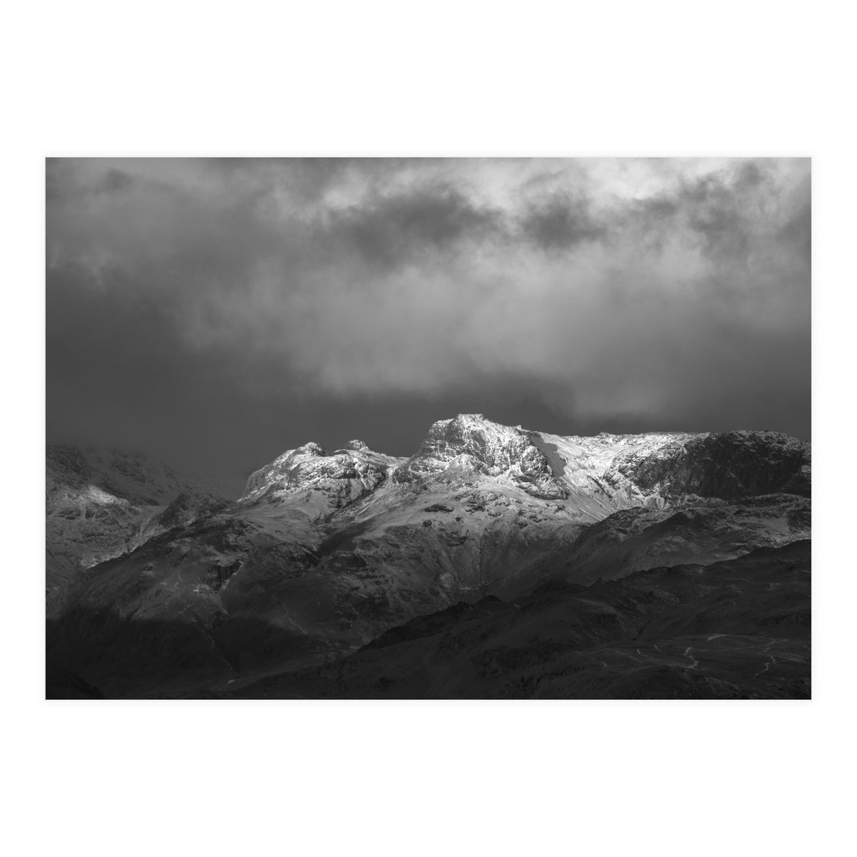 The Langdale pikes (Print Only)