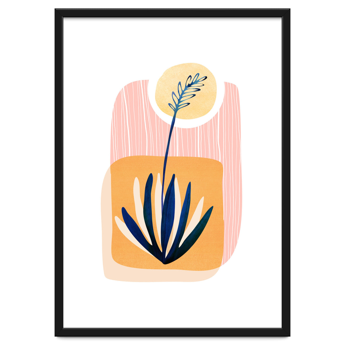 Painted Agave With Sun