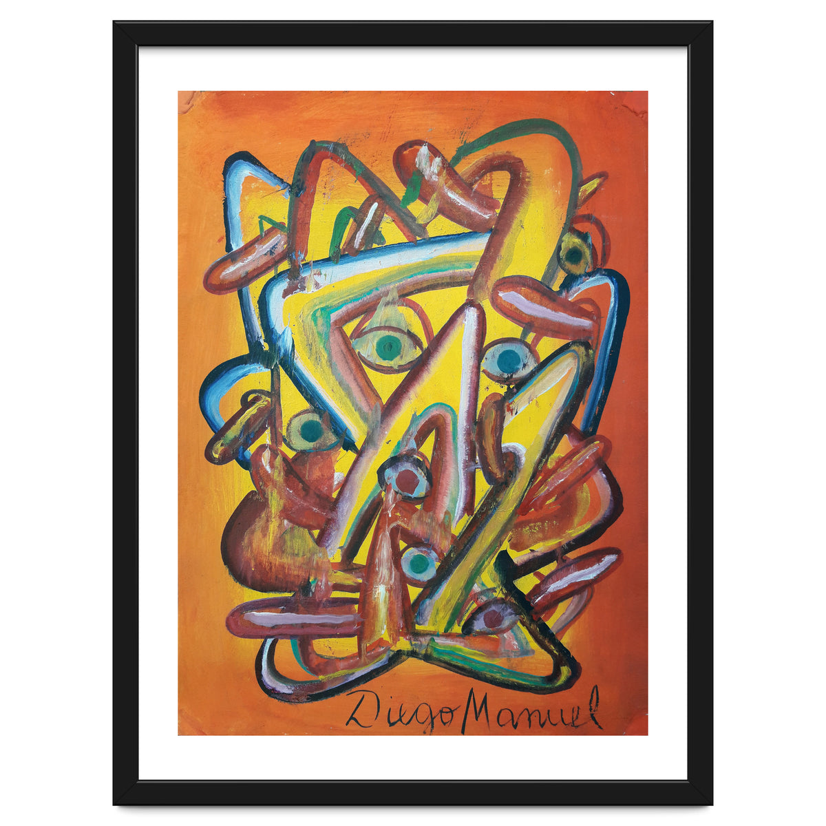 Formas Ojos Y Lenguas