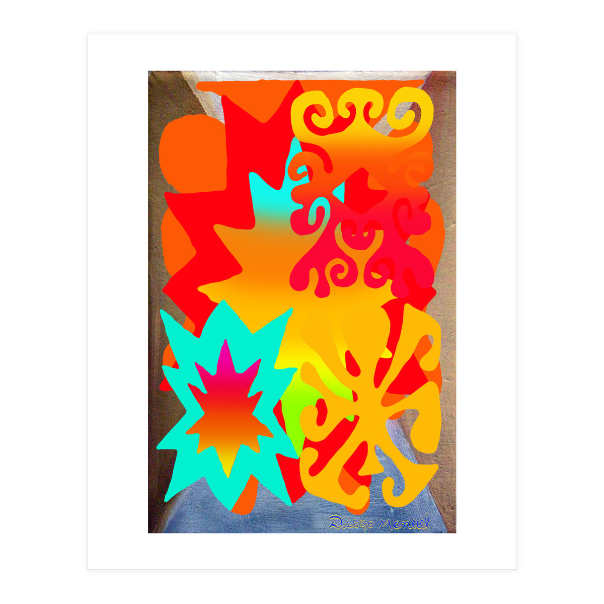 Pop Abstract 2023 A 36 (Print Only)