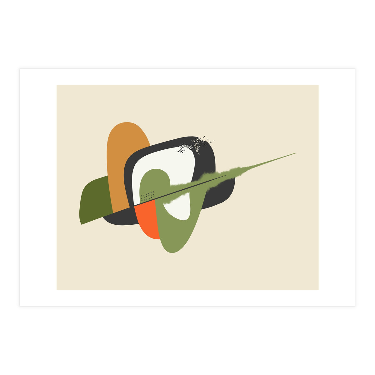 Abstract Space Travel 2 (Print Only)