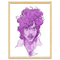 Prince Watercolor illustration