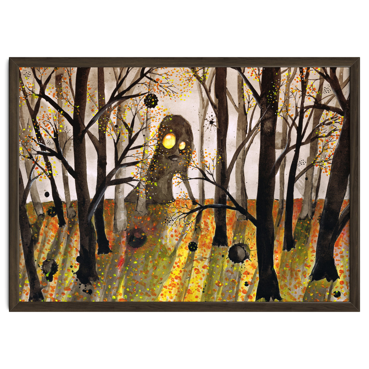 Monster in the woods