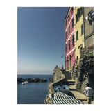 Cinque Terre Houses And Sea (Print Only) thumbnail