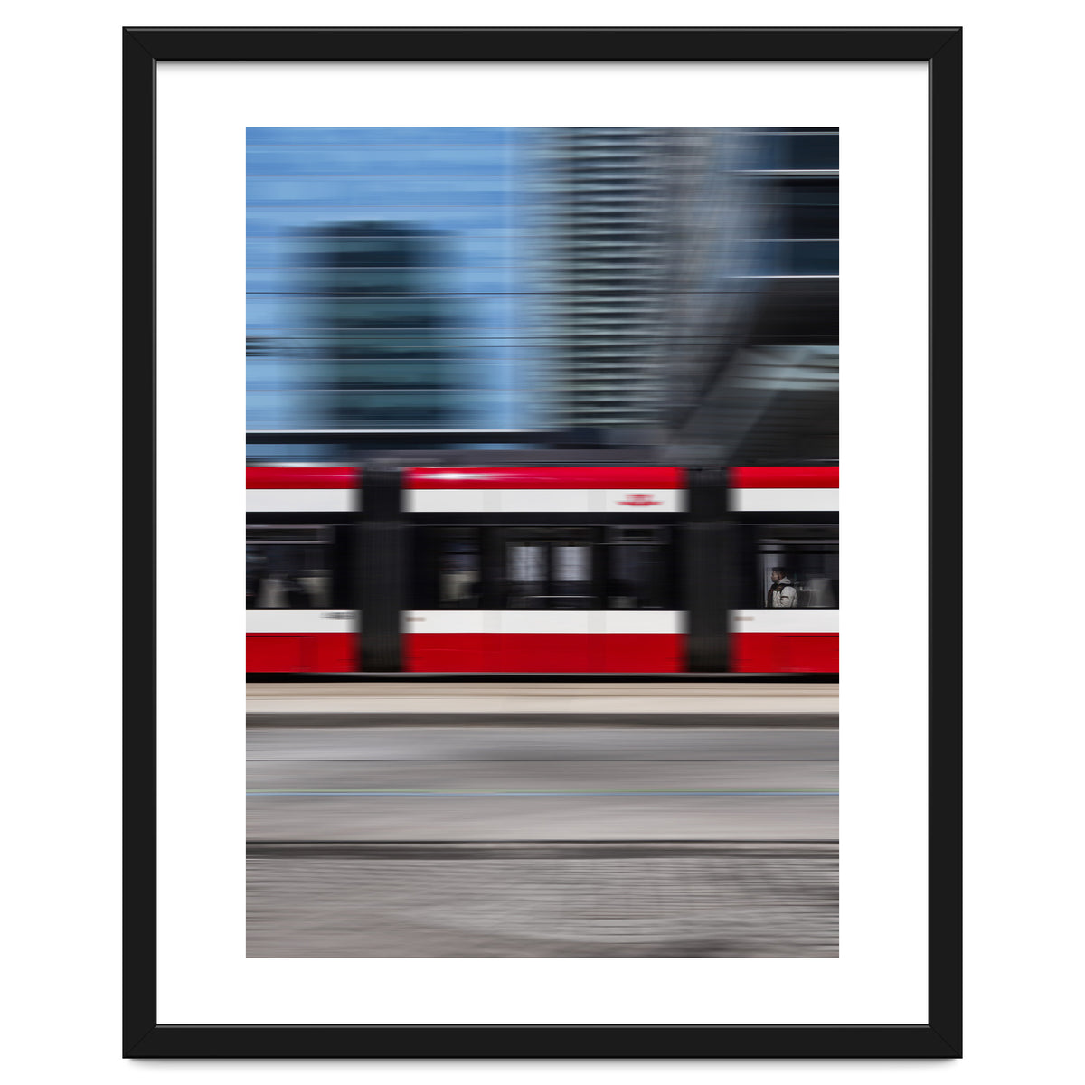 The 509 Harbourfront Streetcar Blur Version No 5