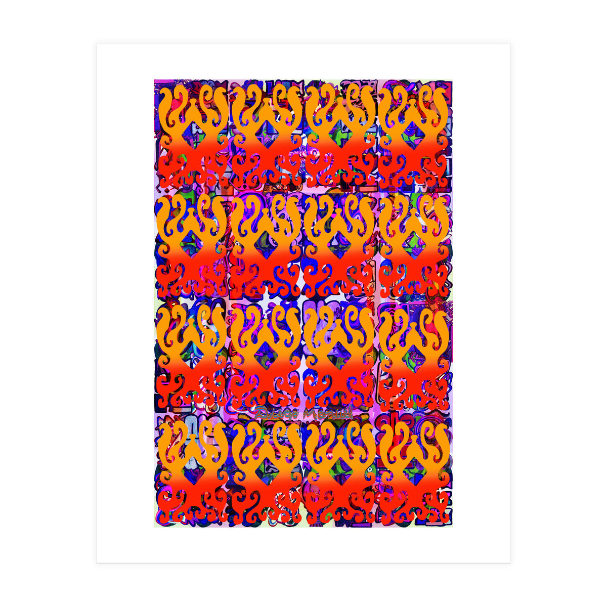 Tapiz Perfiles 2023 20 (Print Only)