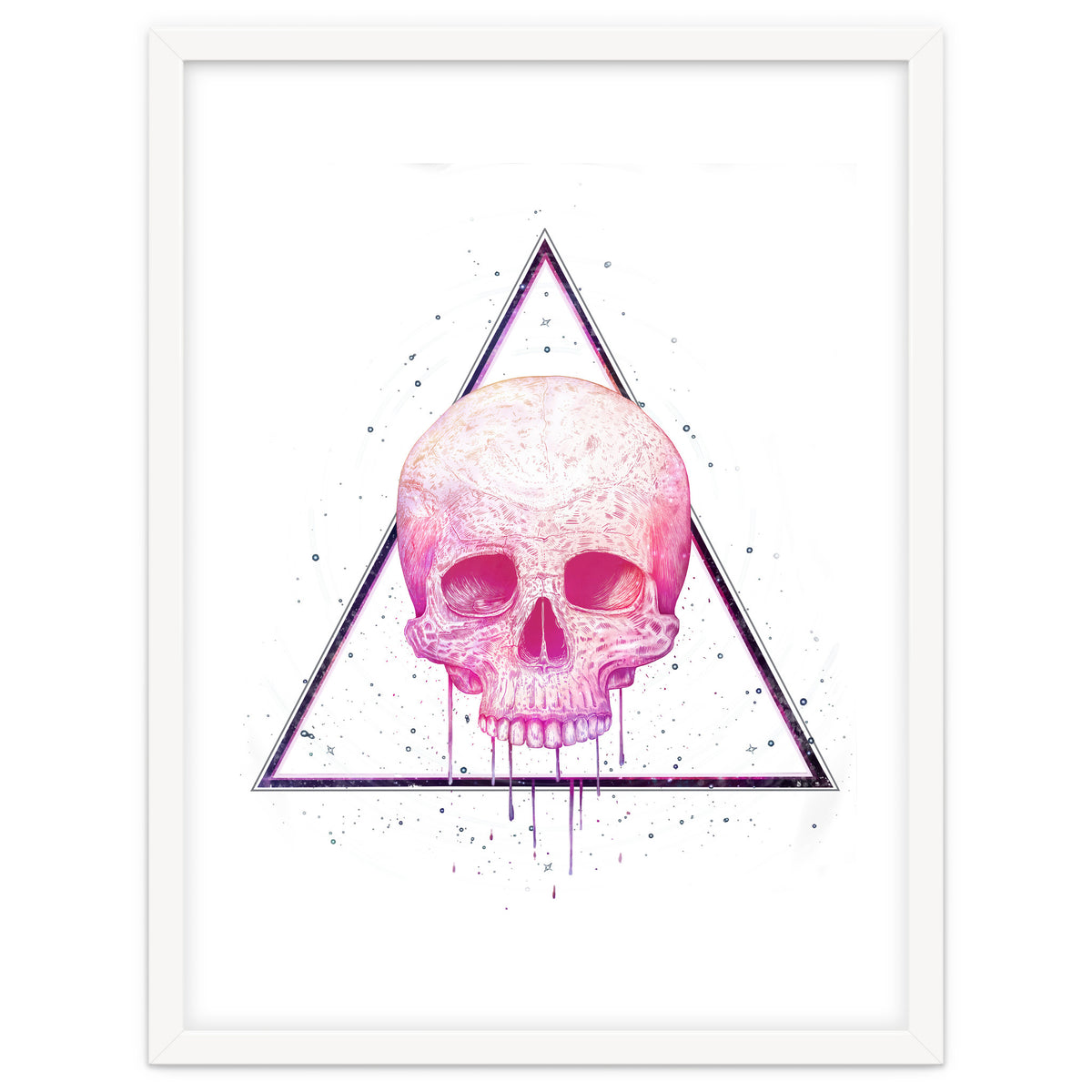 Skull In Triangle