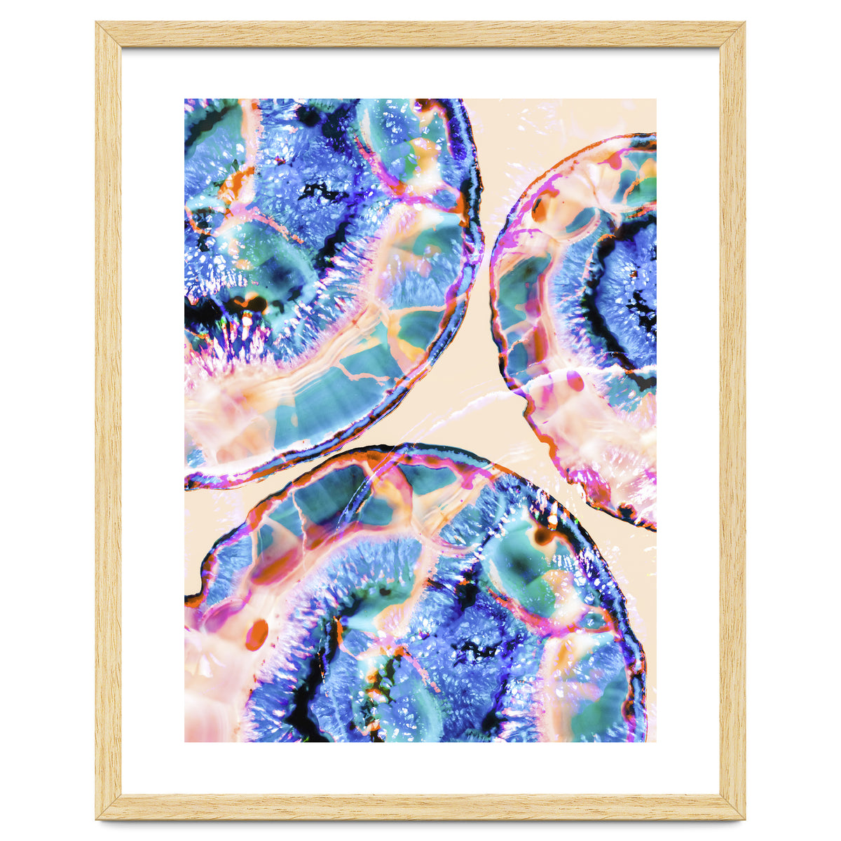 Abstract Agate Painting