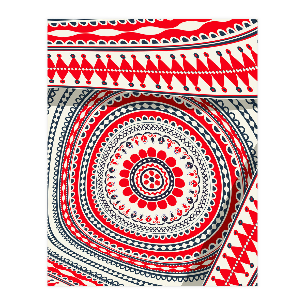 Romanian embroidery background 14 (Print Only)