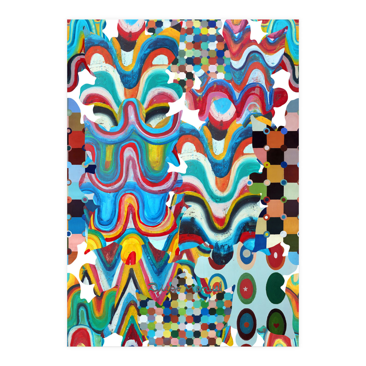 Pop Abstract 2023 Tapiz 75 (Print Only)