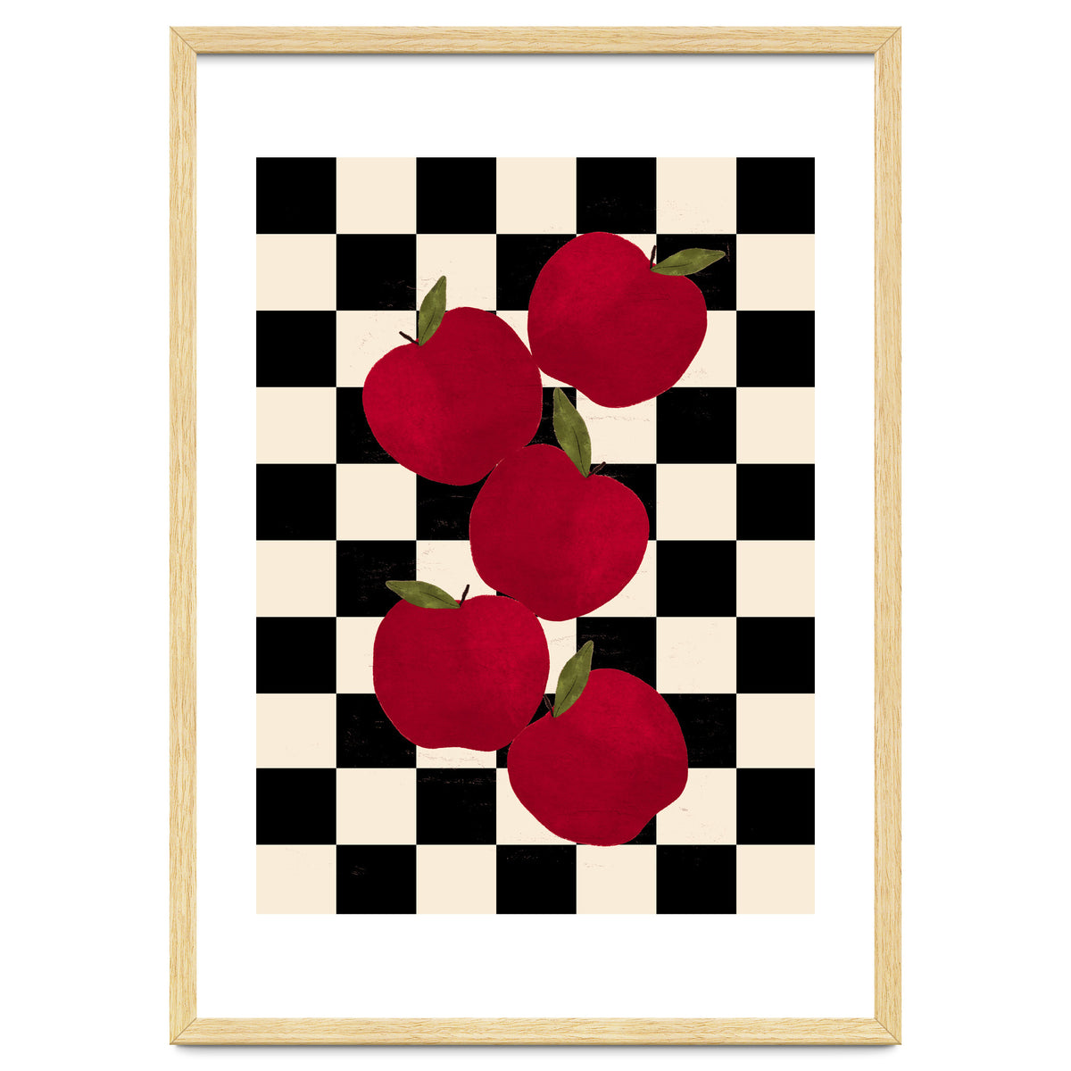 Apples on Checker