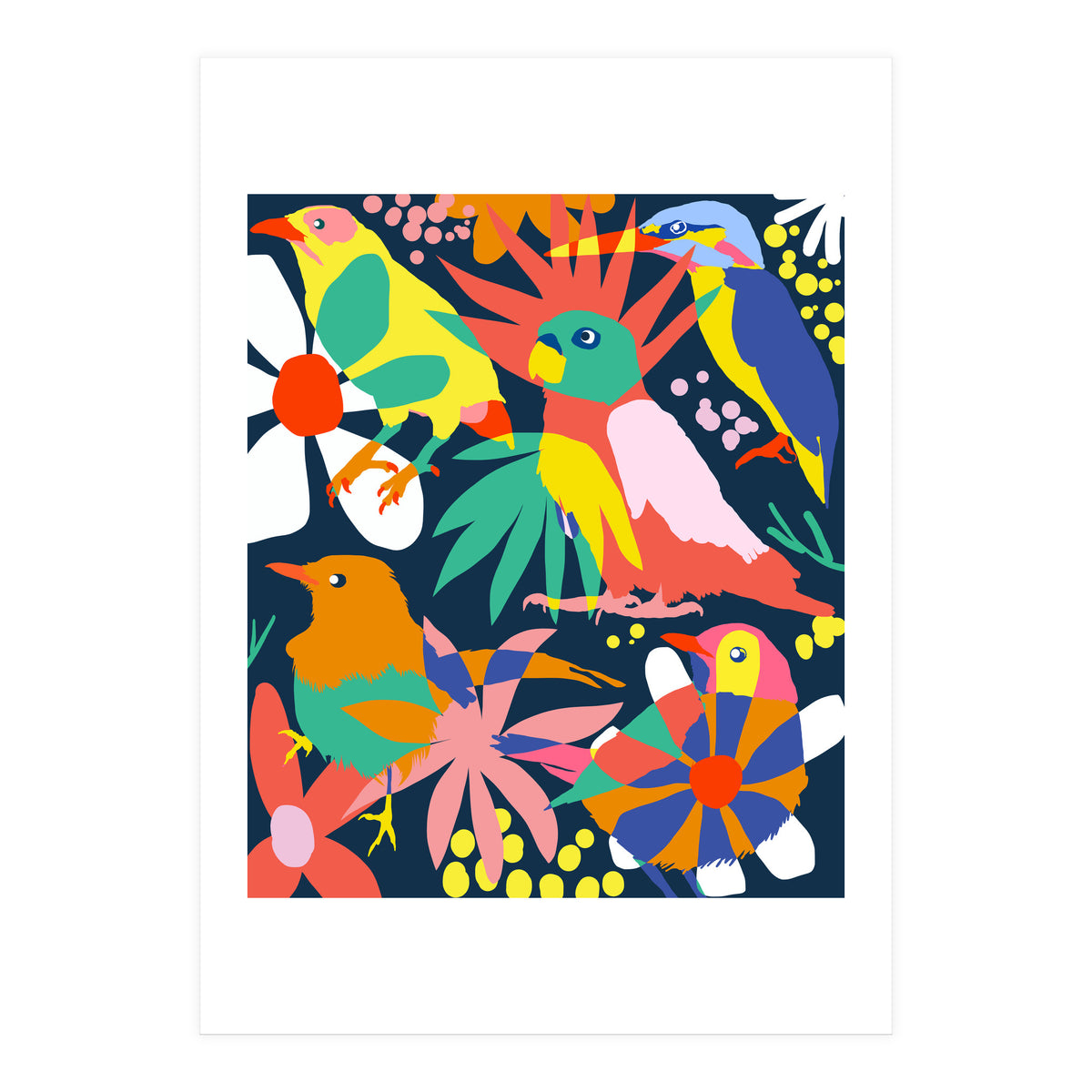 Flamboyant, Unashamed & Free (Print Only)