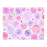 Abstract fireworks pattern in magenta and purple (Print Only) thumbnail