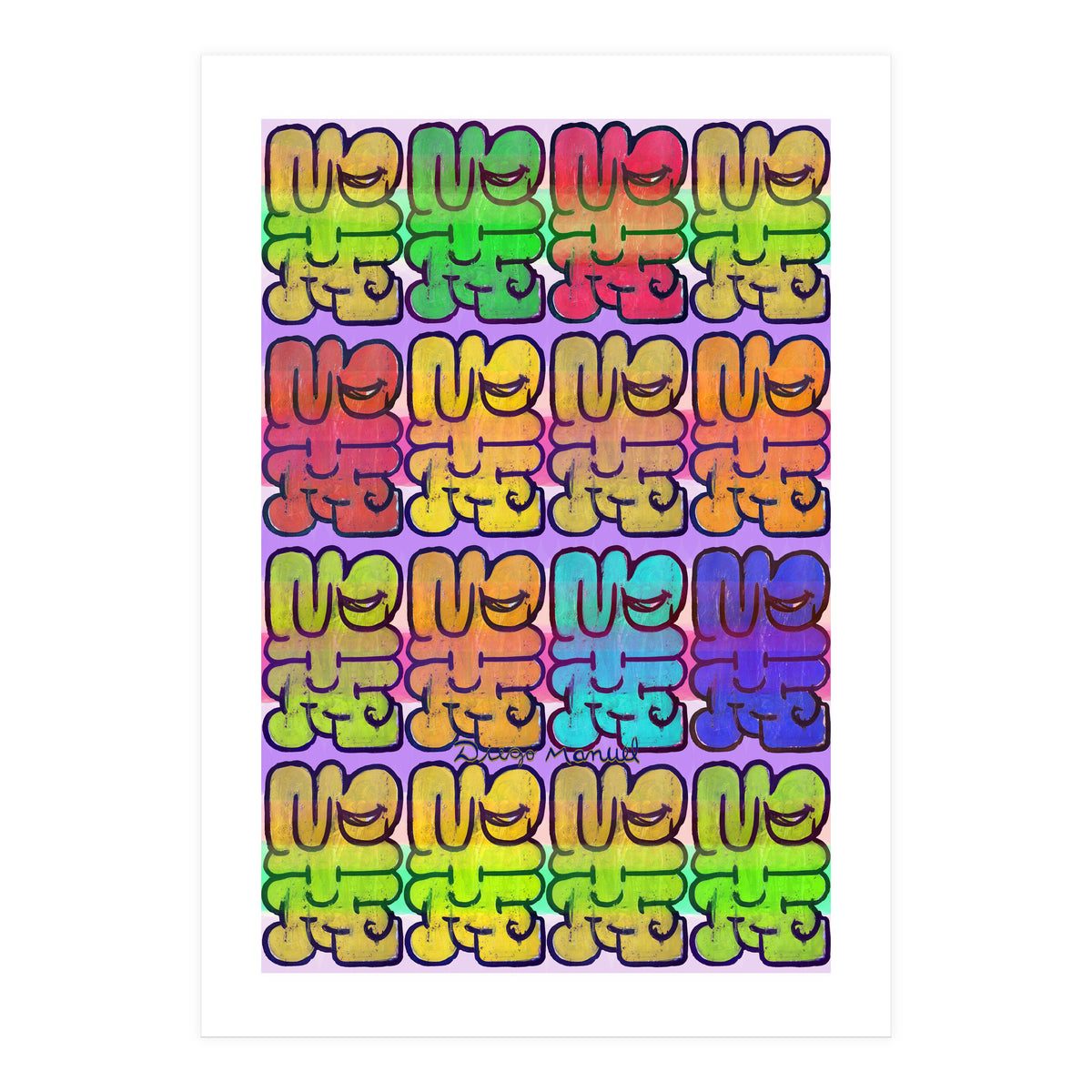 Graffitis 2021 Tapiz 98 (Print Only)