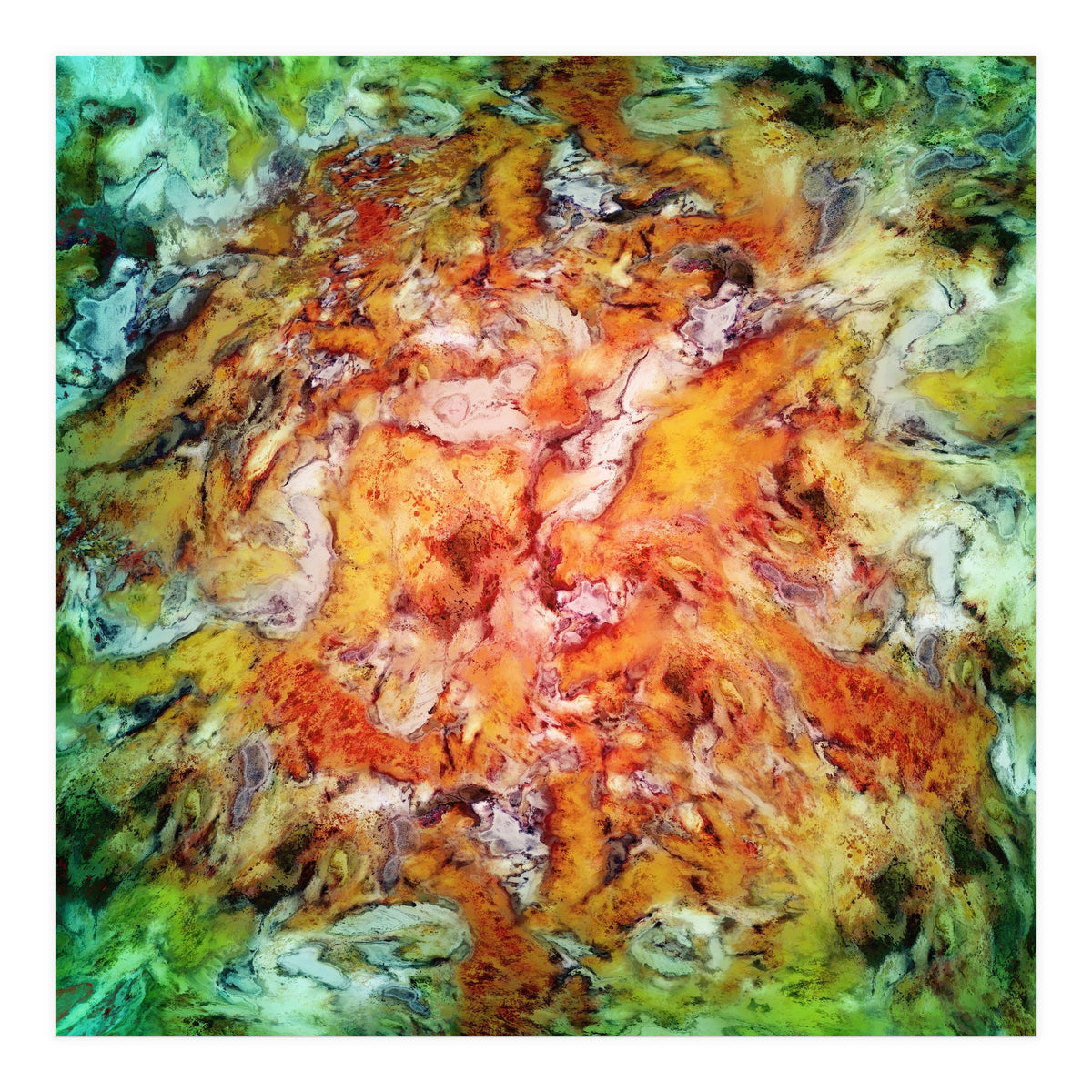 Floral Escalator (Print Only)