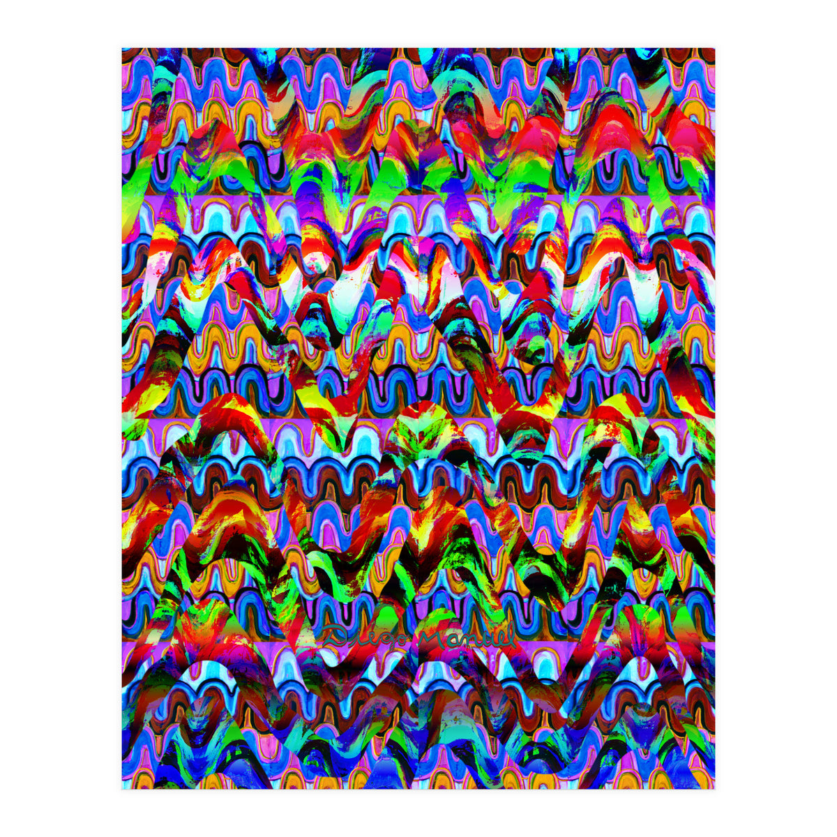 New Graffiti B 76 (Print Only)