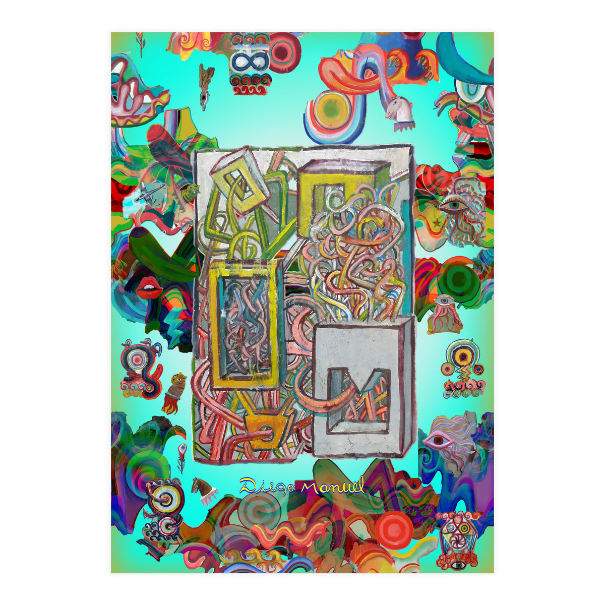 Graffitis 2021 Tapiz 10 (Print Only)