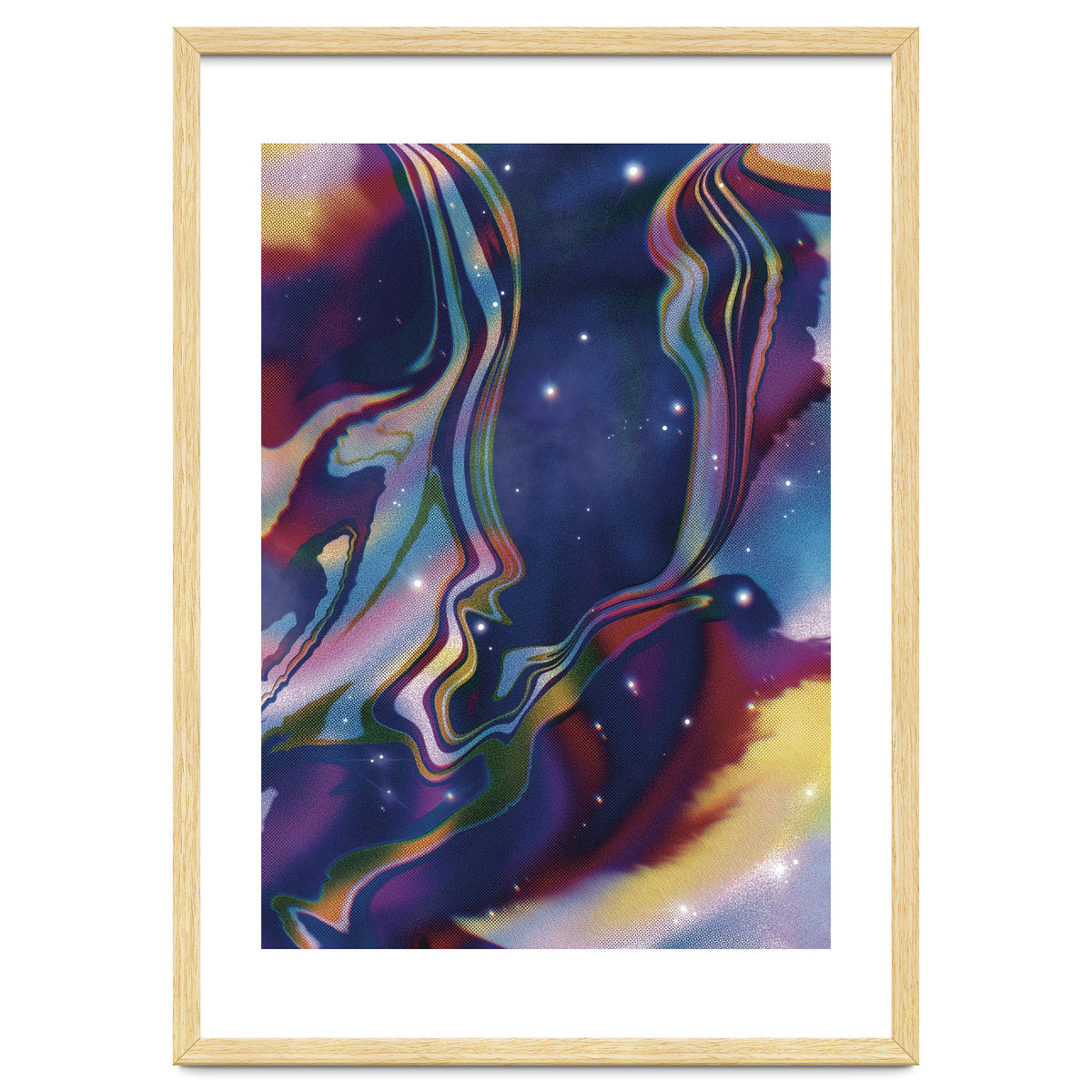 Abstract Space Star Sky Nebula