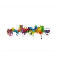 Dundee Scotland Skyline (Print Only)