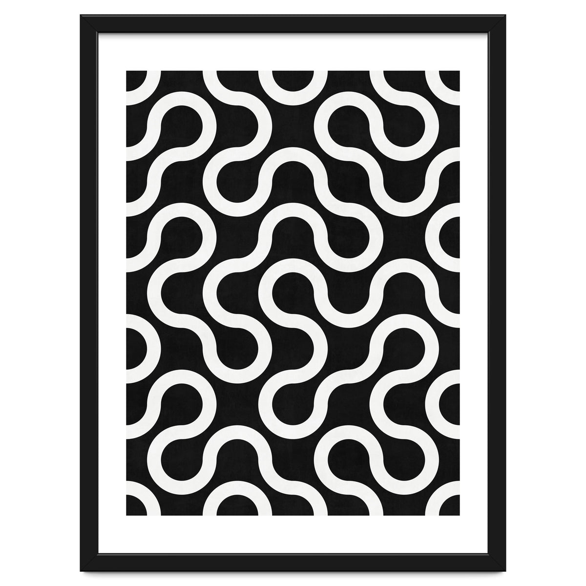My Favorite Geometric Patterns No.36 - Black
