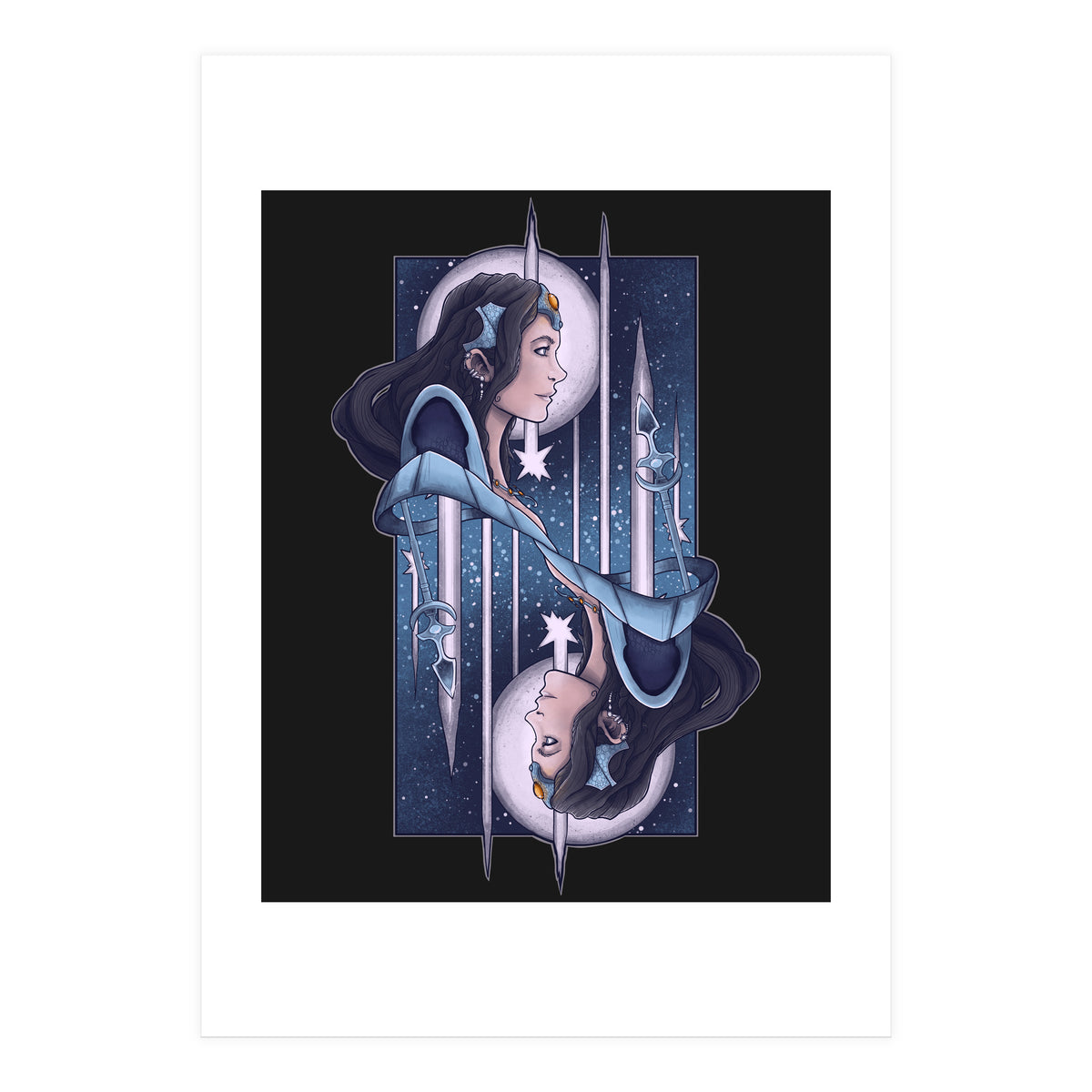 Moon's Priestess (Print Only)