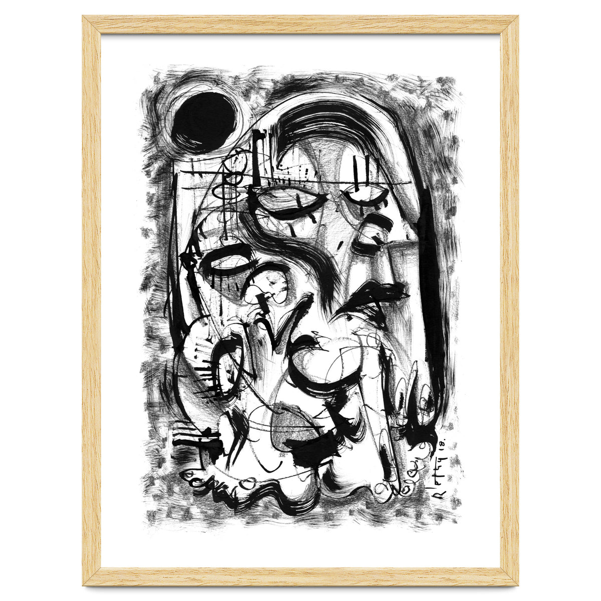 The Witch and Her Sons - b&w