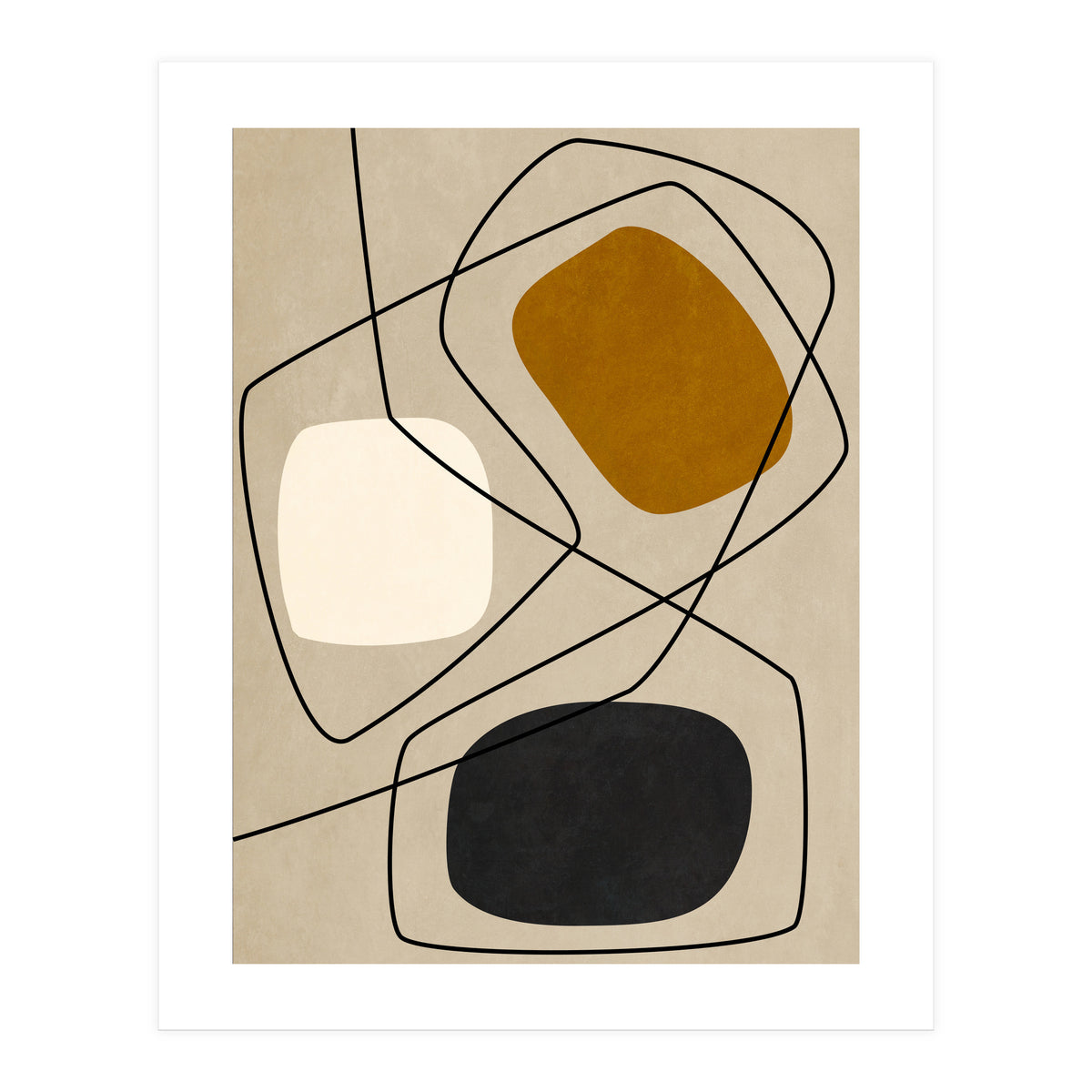 ORGANIC SHAPES - TN01 (Print Only)