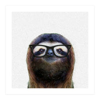 Geek Sloth (Print Only)