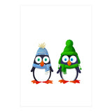 Winter Penguins (Print Only) thumbnail