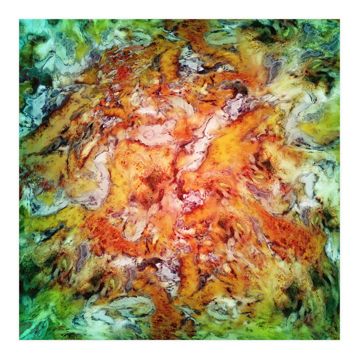 Floral Escalator (Print Only)