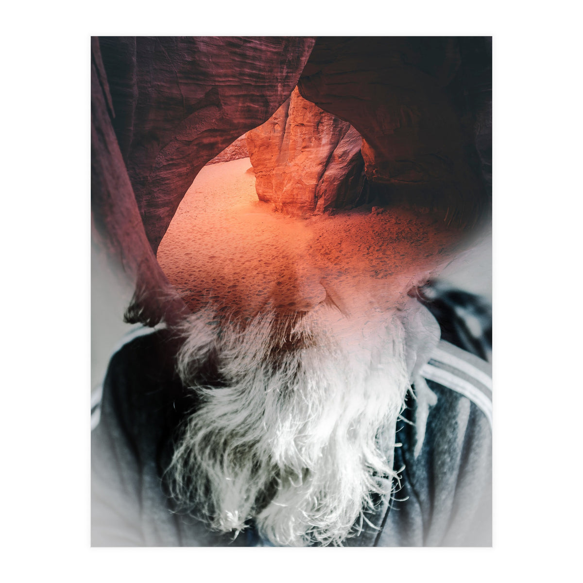 Der Mann Am Berg 2 (Print Only)