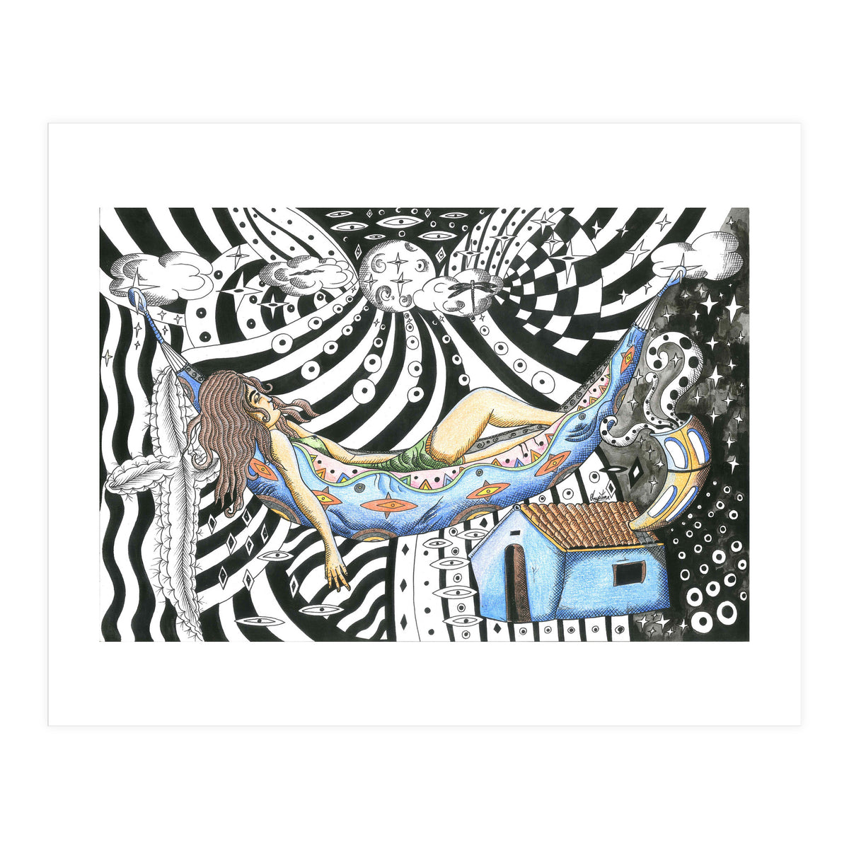 Under The Moonlight Of The Cariri (Print Only)