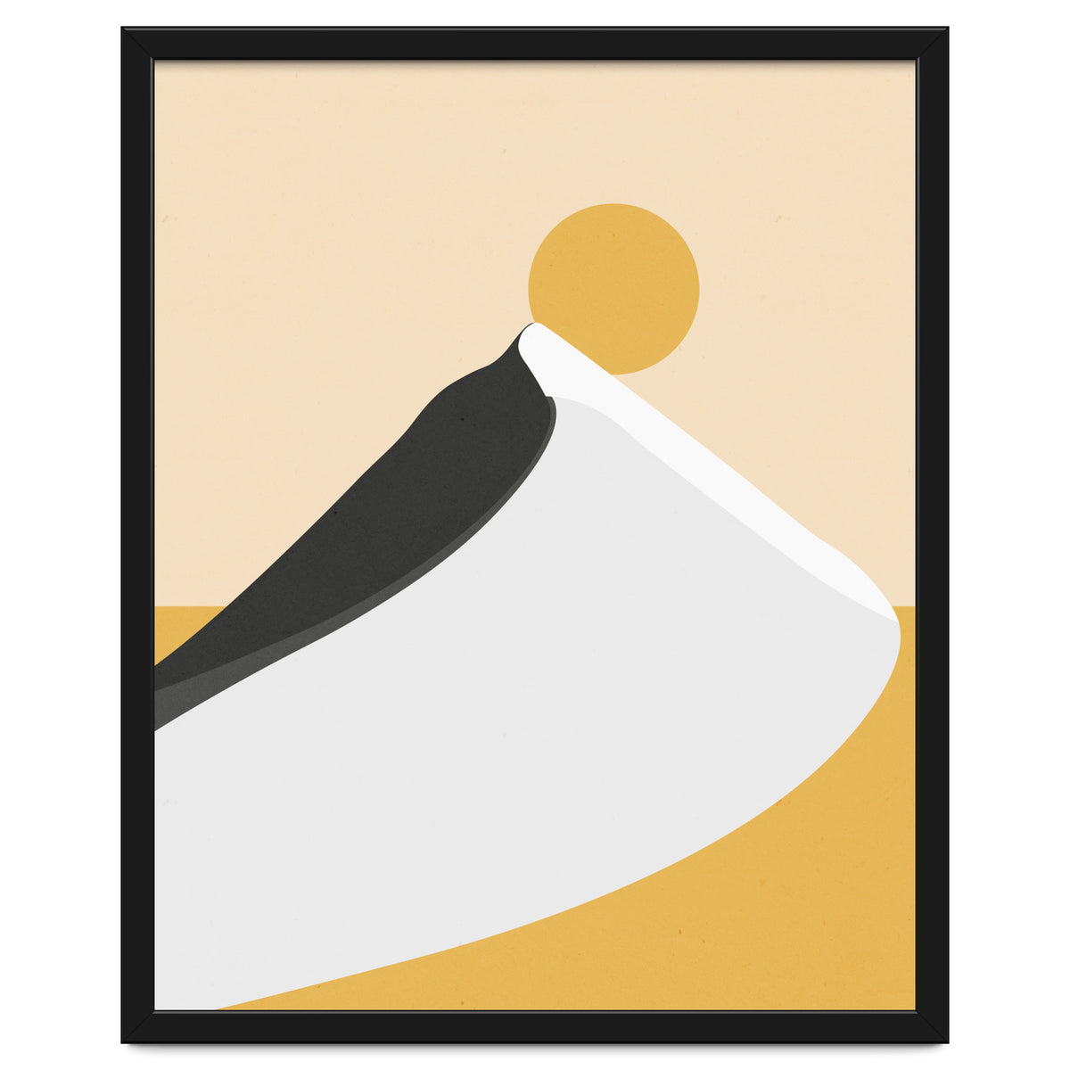 Abstract Dune - Golden Desert