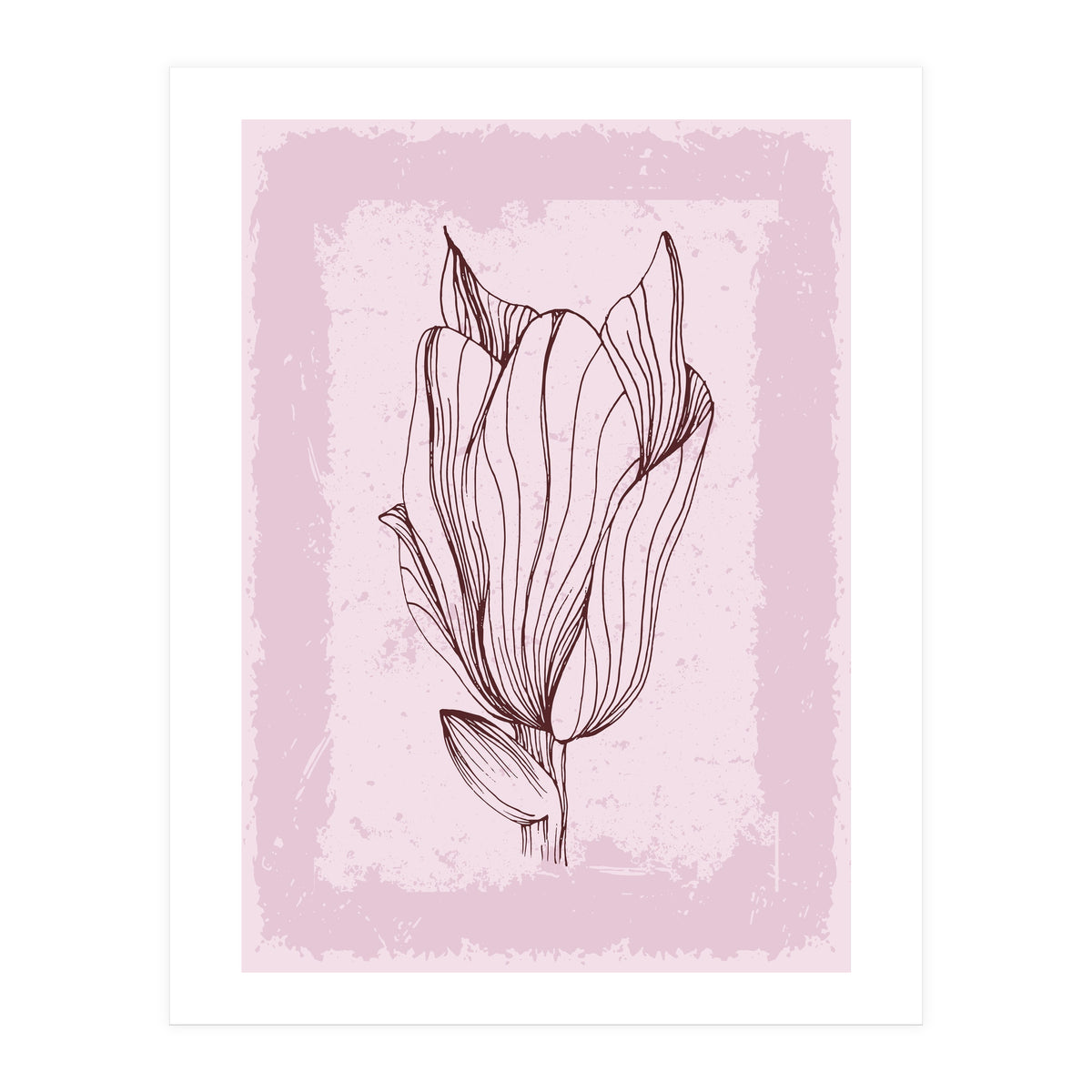 Magnolia Abstract Geometric Nordic (Print Only)