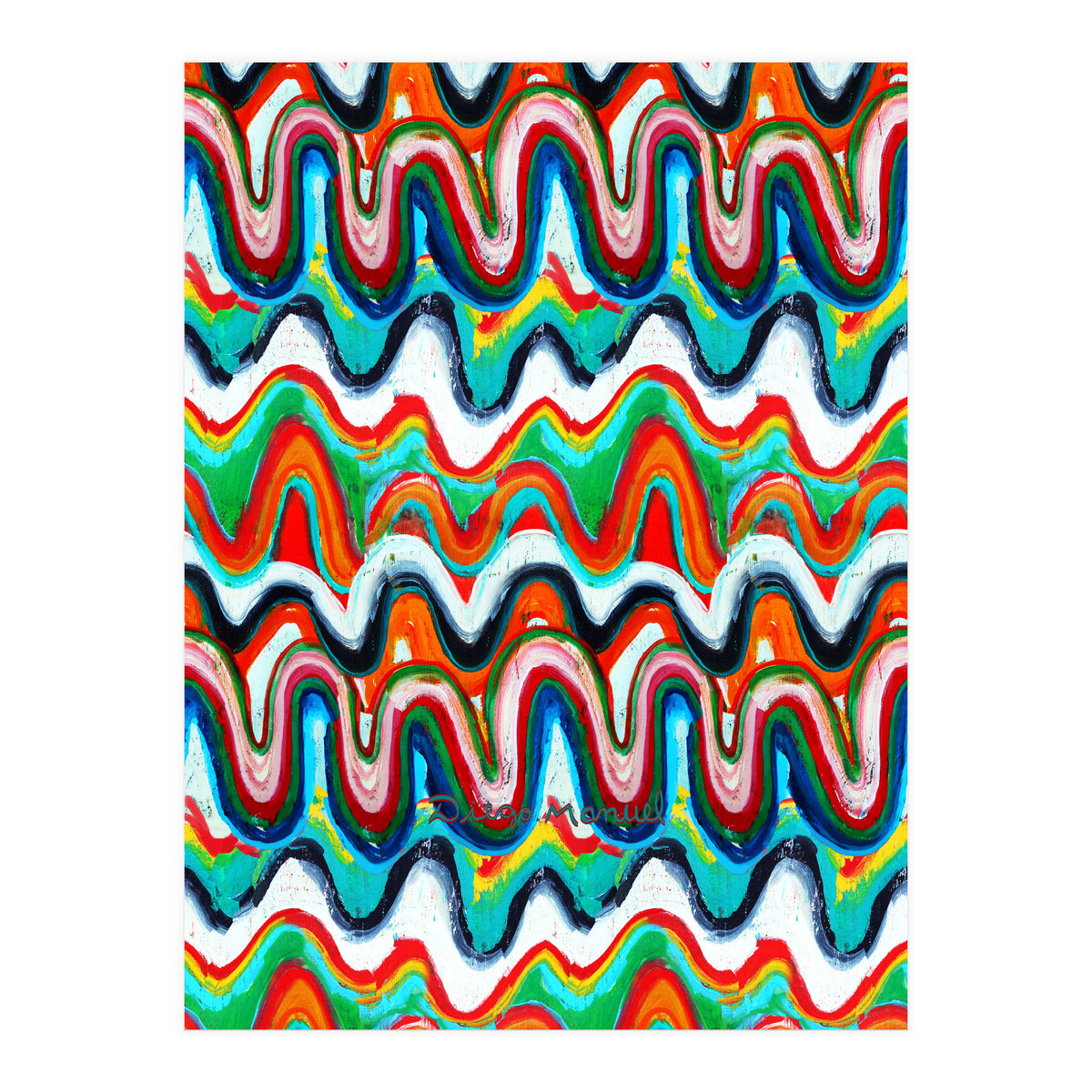 Pop Abstract A 17 (Print Only)