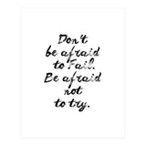 Don't Be Afraid (Print Only) thumbnail