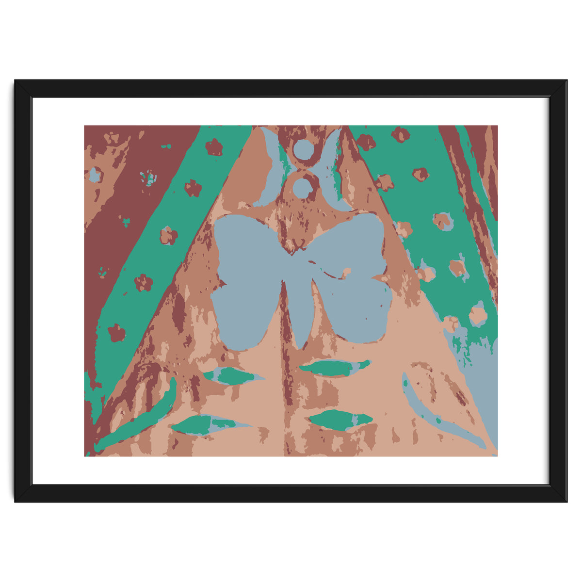 Butterfly Flower Array Art