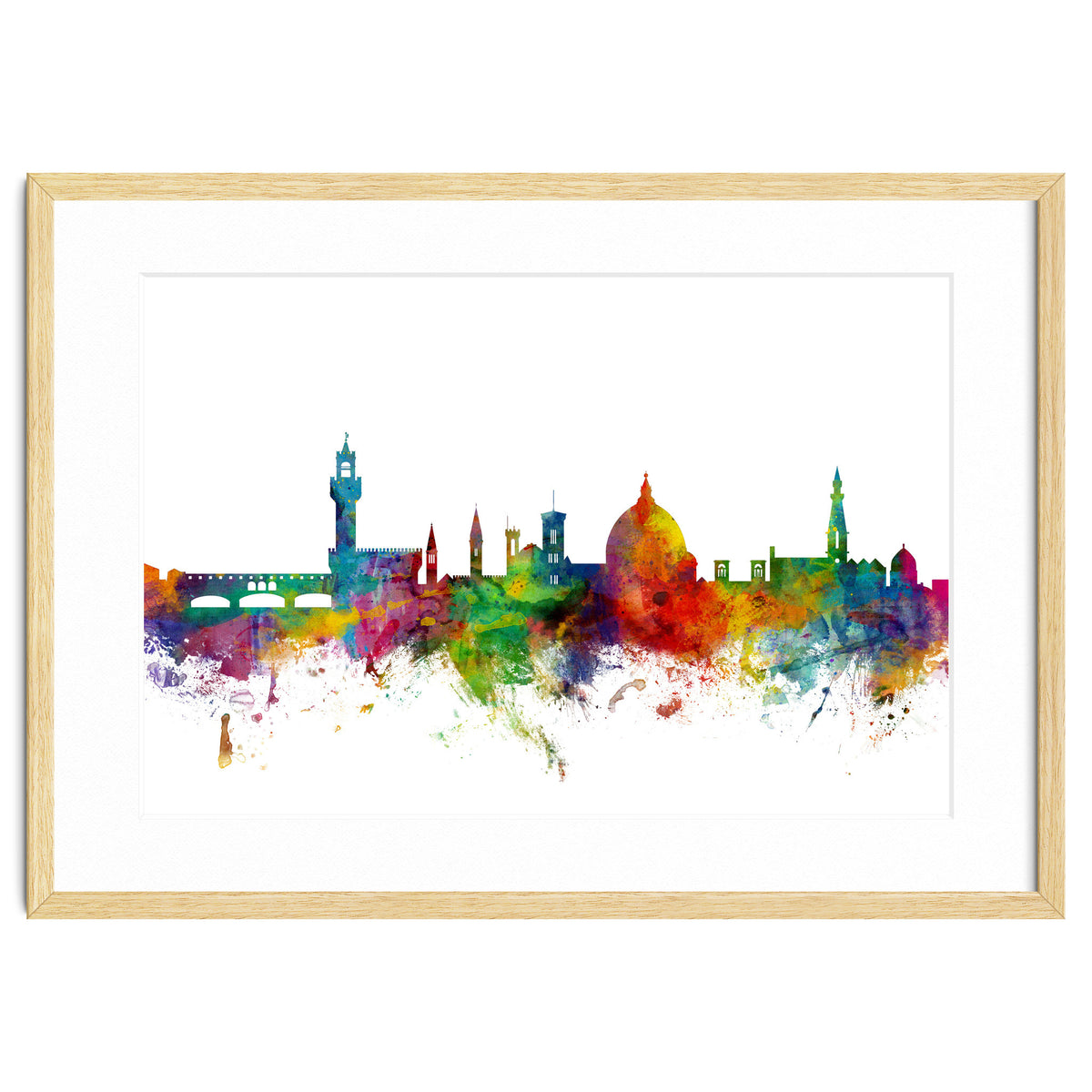 Florence Italy Skyline