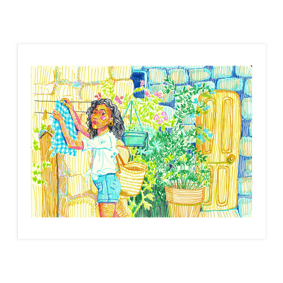 Provence Laundryday (Print Only)