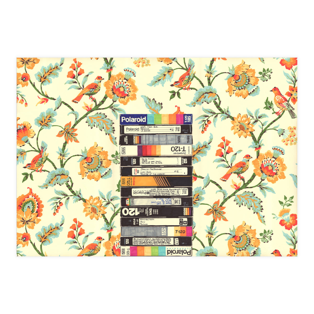 VHS & Entry Hall Wallpaper (Print Only)