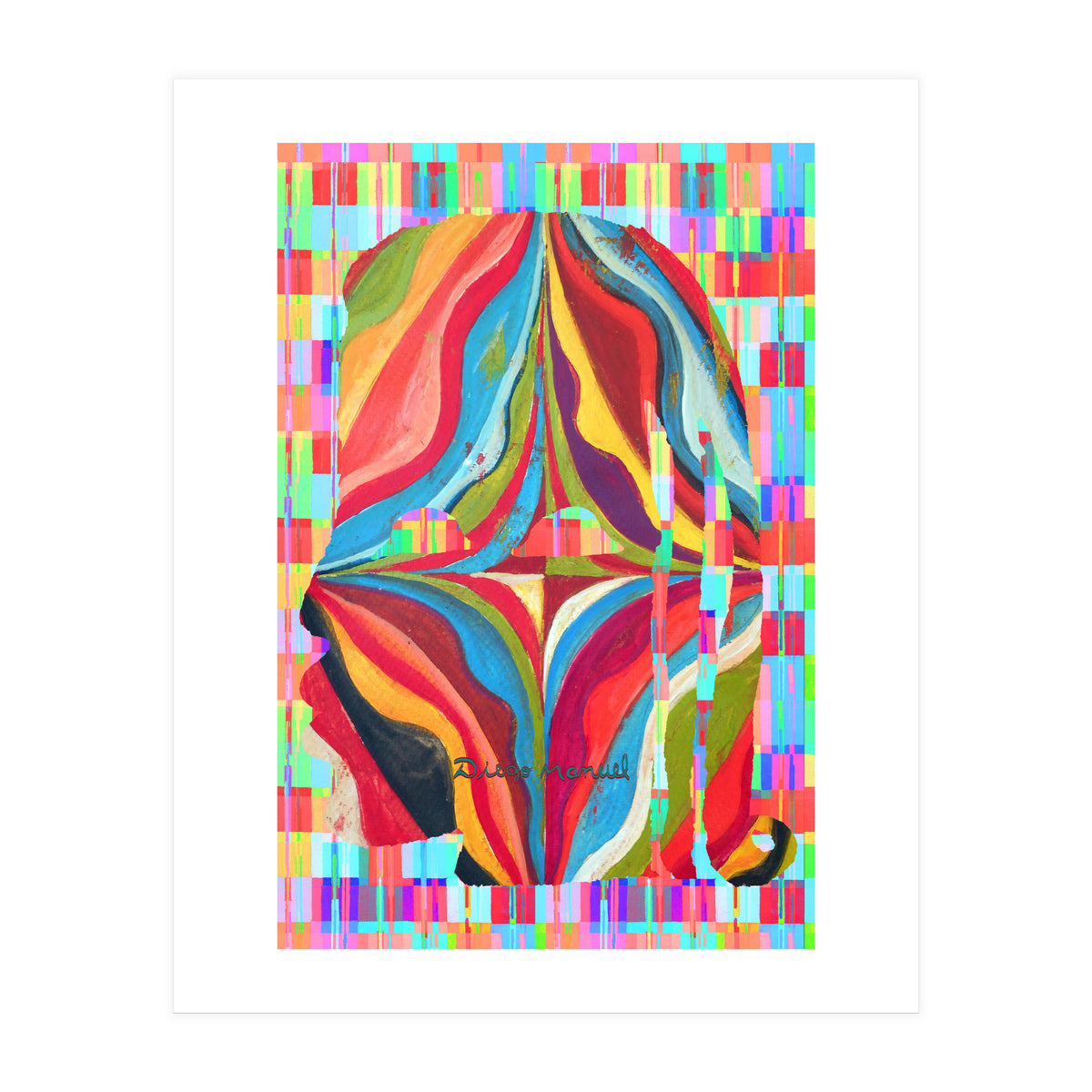 Abstracto Pop Nuevo B Nuevo 13 (Print Only)