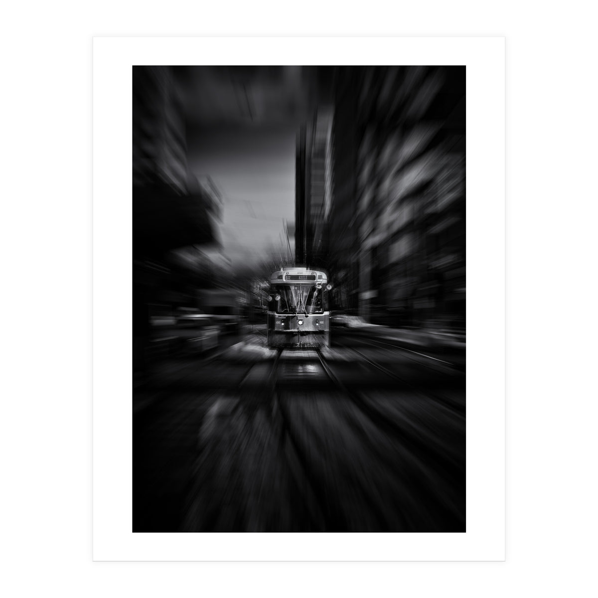 The 512 St. Clair Streetcar Toronto Canada Flow Version (Print Only)