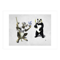 Donkey Xote And Sancho Panda (Print Only)