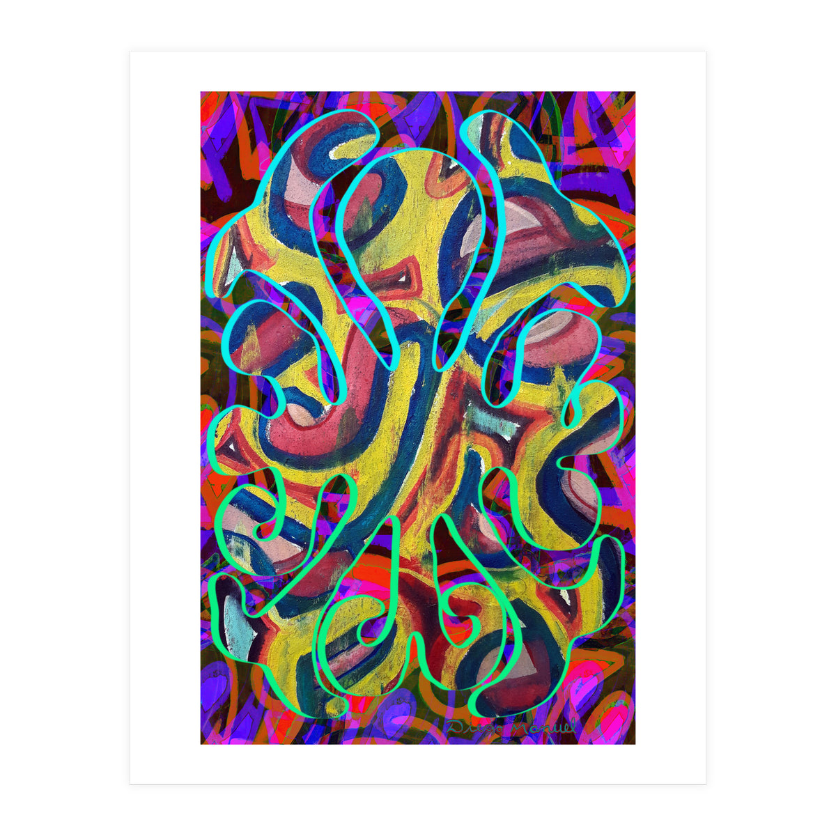 Pop Abstract 2023 Tapiz 53 (Print Only)