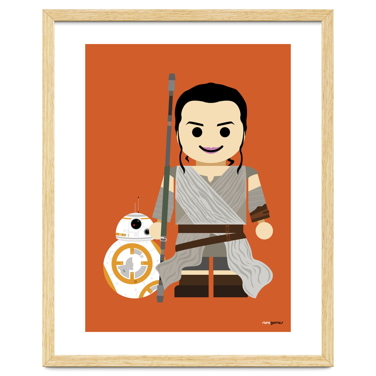 BB8 and Rey Toy