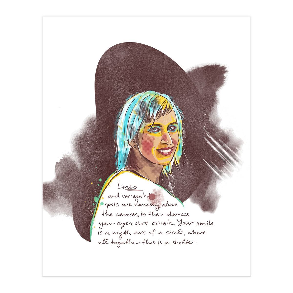 Smiling Eyes 2 (Print Only)